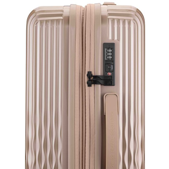 Pack Easy Flow 4 Rollen Trolley L 75 cm mit Dehnfalte