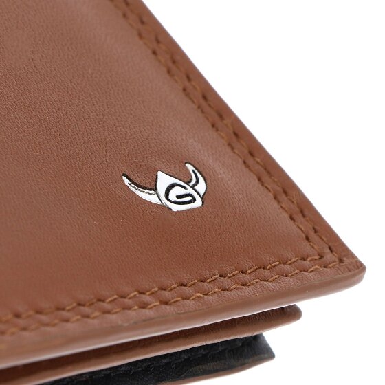 Golden Head Polo Geldbörse RFID Schutz Leder 11 cm Geldscheinklammer