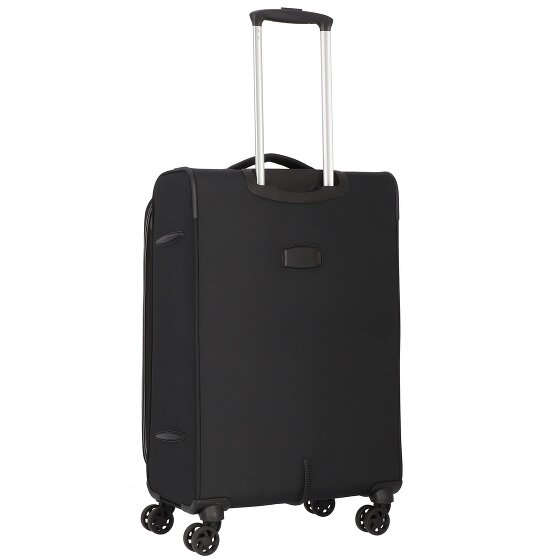 d&n Travel Line 9204 4 Rollen Trolley M 66 cm mit Dehnfalte