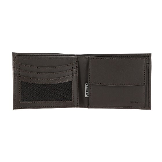 oxmox Leather Geldbörse RFID Schutz Leder 10 cm