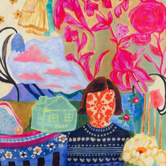 Oilily Painting Sabina Shopper Tasche 70 cm