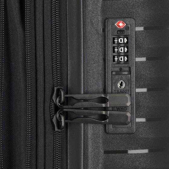 d&n Travel Line 4500 4 Rollen Kabinentrolley S 55 cm mit Dehnfalte