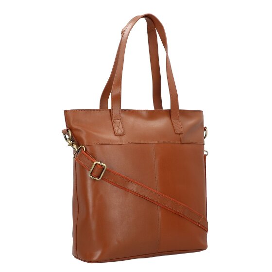 Burkely Vintage Jade Schultertasche Leder 36 cm Laptopfach