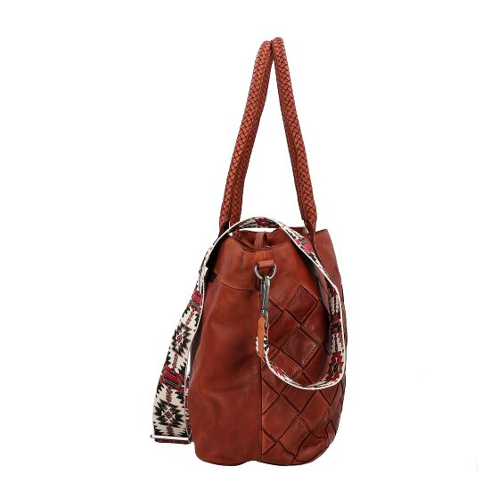 Harbour 2nd Leontina Schultertasche Leder 40 cm