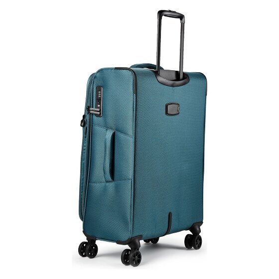 d&n Travel Line 9804 4 Rollen Trolley M 68 cm mit Dehnfalte