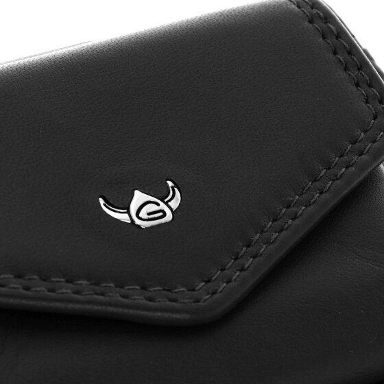 Golden Head Polo Geldbörse RFID Schutz Leder 10 cm