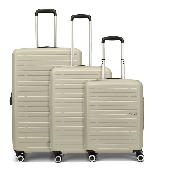 American Tourister Aerojoy 4 Rollen Kofferset 3-teilig mit Dehnfalte