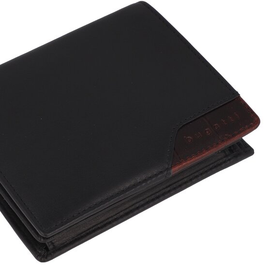 bugatti Corso DeLuxe Geldbörse RFID Schutz Leder 10 cm