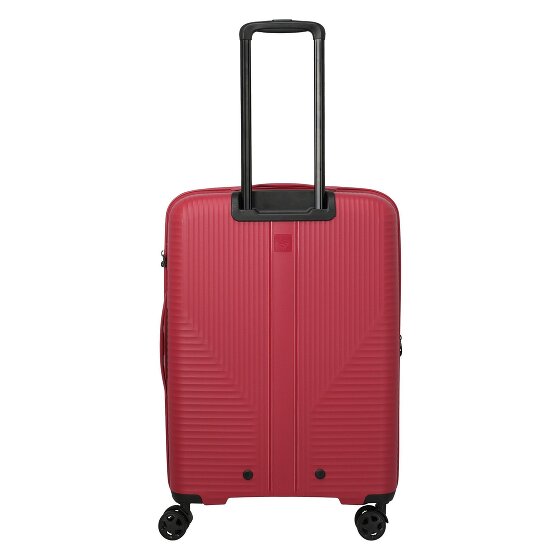 Travelite Air Stripe 4 Rollen Kofferset 3-teilig mit Dehnfalte