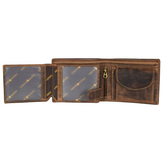 Greenburry Vintage Adler Geldbörse Leder 12,5 cm