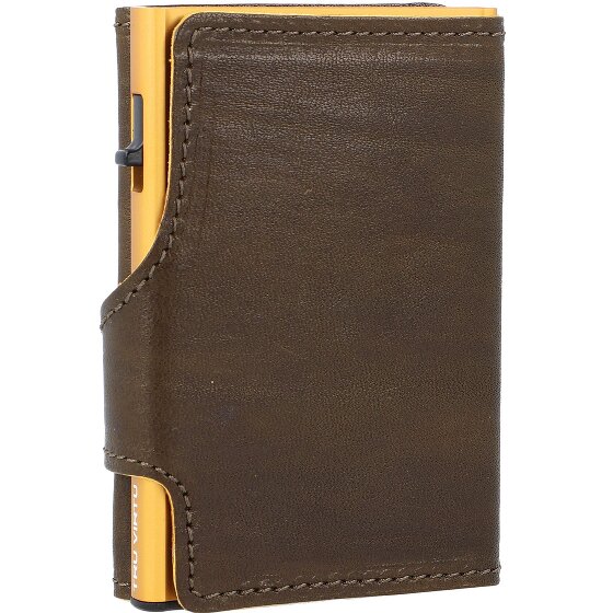 Tru Virtu Click & Slide Kreditkartenetui RFID Leder 6,5 cm