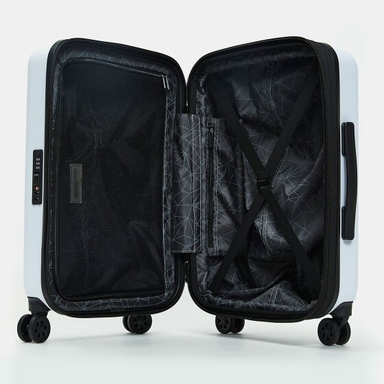 Mandarina Duck Tank Case 4 Rollen Kabinentrolley S 55 cm mit Dehnfalte