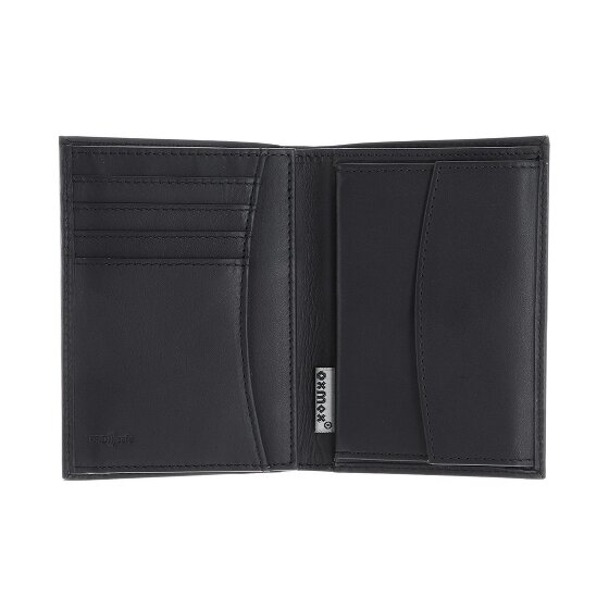 oxmox Leather Geldbörse RFID Schutz Leder 13 cm