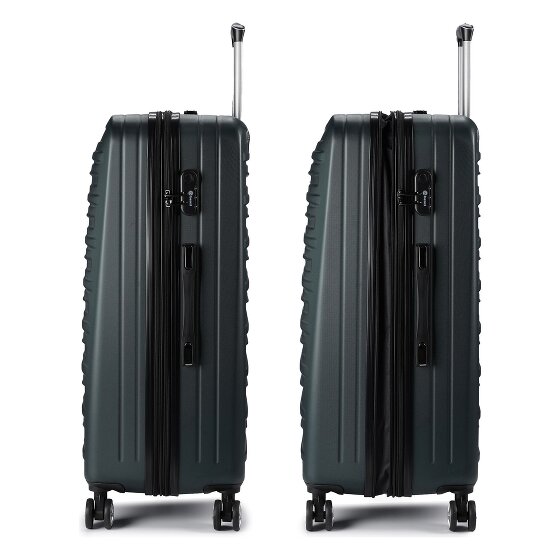 Benzi 5493 4 Rollen Trolley M 66 cm mit Dehnfalte