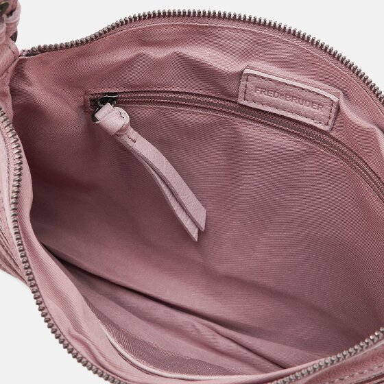 FredsBruder Riffel Schultertasche Leder 30 cm