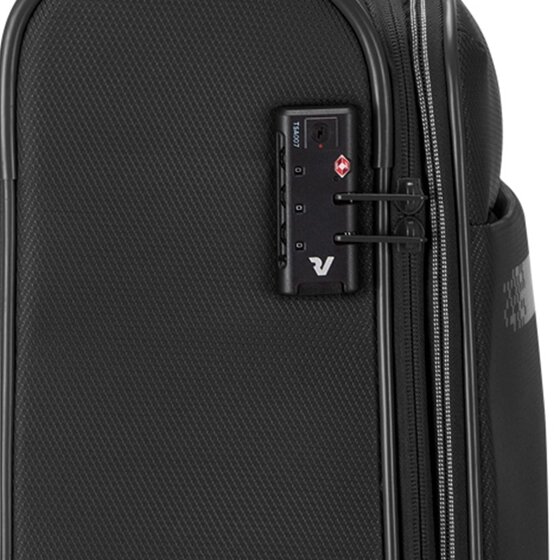 Roncato Jazz 4.0 4 Rollen Kabinentrolley S 55 cm mit Dehnfalte