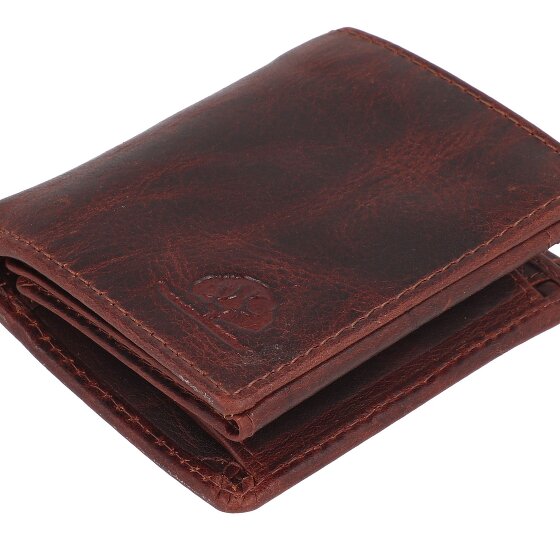 Greenburry Rugged Geldbörse RFID Schutz Leder 8.5 cm