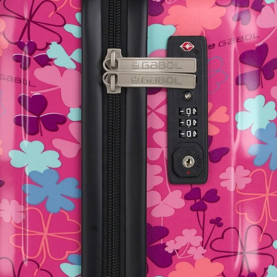 Gabol Clover 4 Rollen Trolley M 66 cm