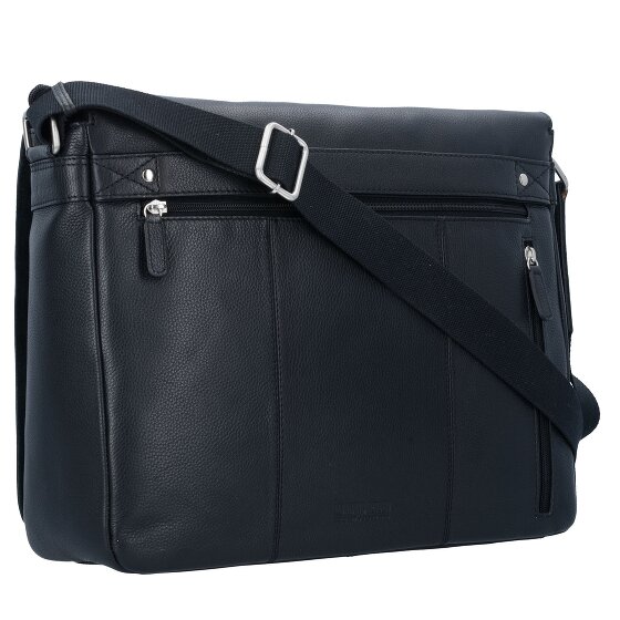 Leonhard Heyden Berlin Umhängetasche Leder 38 cm