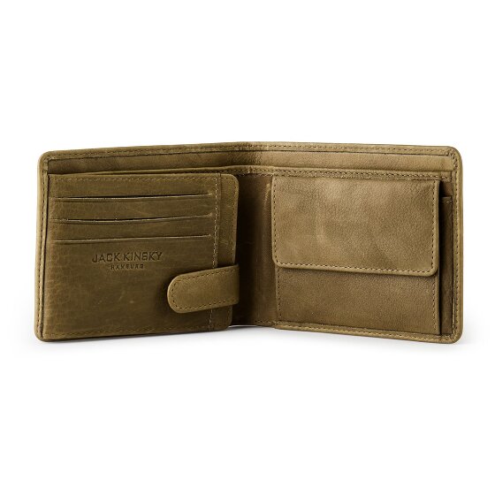 Jack Kinsky Aruba Geldbörse RFID Schutz Leder 12 cm