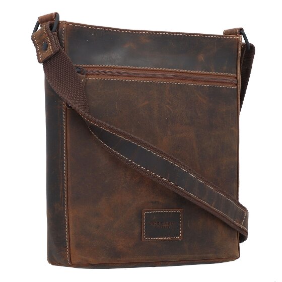 Jack Kinsky Baltimore 30 Umhängetasche Leder 30 cm