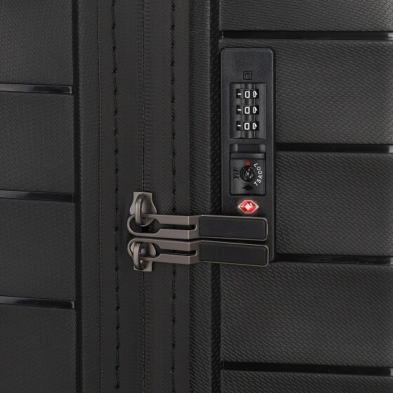 Travelite Mooby 4 Rollen Kofferset 3-teilig mit Dehnfalte