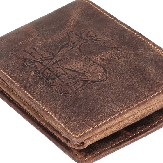 Greenburry Vintage Geldbörse Leder 12.5 cm