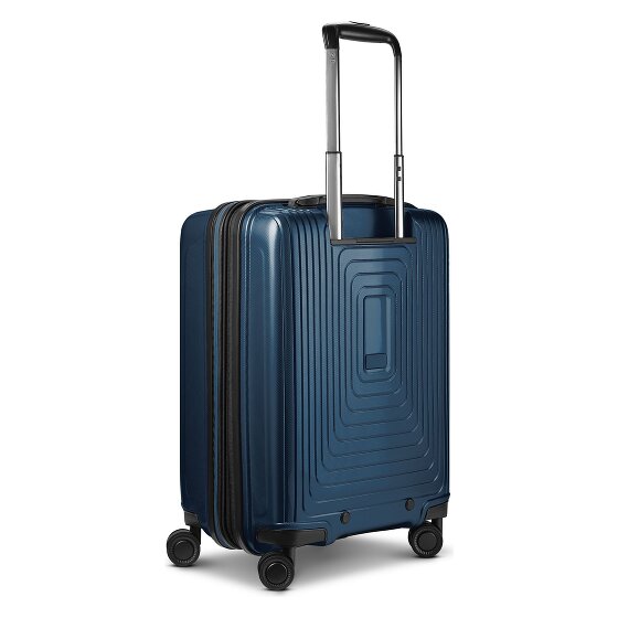 Redolz Essentials 14 4 Rollen Kabinentrolley S 55 cm Laptopfach mit Dehnfalte