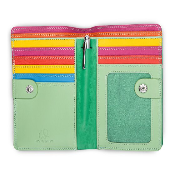 Mywalit Geldbörse RFID Schutz Leder 8 cm