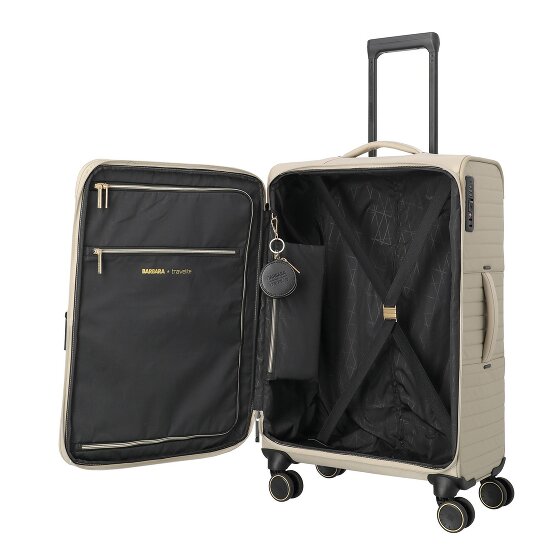 Travelite Barbara Stepp 4 Rollen Trolley M 68 cm mit Dehnfalte