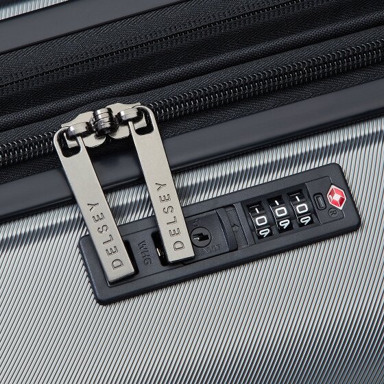 Delsey Paris Meteor 4 Rollen Kofferset 3-teilig mit Dehnfalte