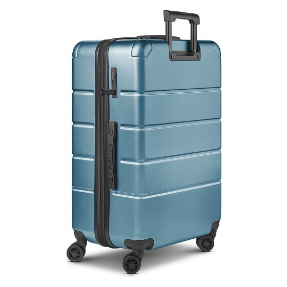 Police Dublin 4 Rollen Trolley L 75 cm mit Dehnfalte
