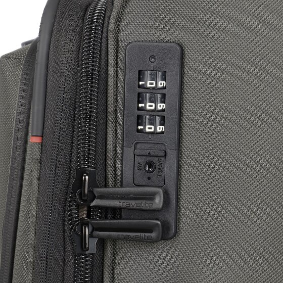 Travelite Crosslite 5.0 2 Rollen Kabinentrolley 54 cm