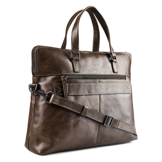 Greenburry Newport Aktentasche Leder 39 cm Laptopfach