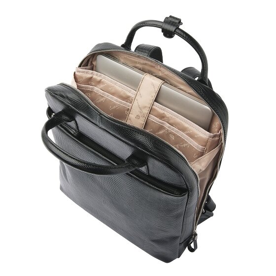 Castelijn & Beerens Hanne Business-Rucksack RFID Schutz Leder 40 cm Laptopfach