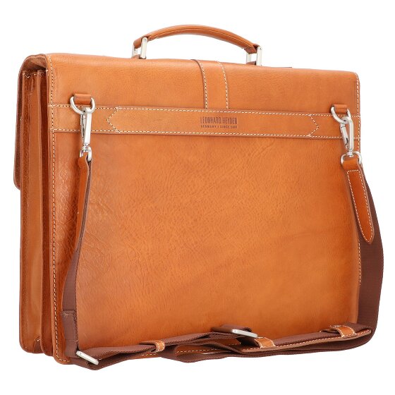 Leonhard Heyden Bergamo Aktentasche Leder 40 cm Laptopfach