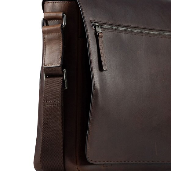 Jost Lund Aktentaschen Messenger Leder 41.5 cm Laptopfach