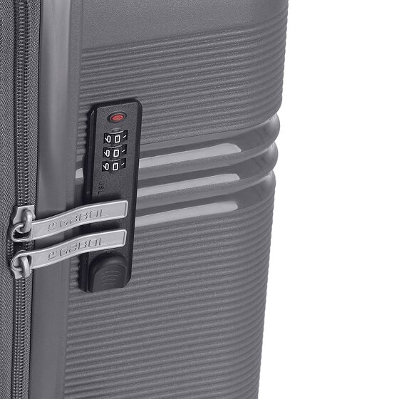 Gabol Saori 4 Rollen Trolley M 66 cm mit Dehnfalte