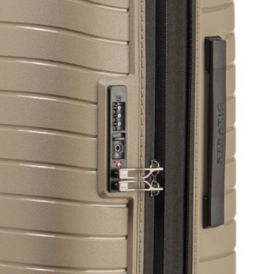 Stratic Novium 4 Rollen Trolley M 65 cm mit Dehnfalte