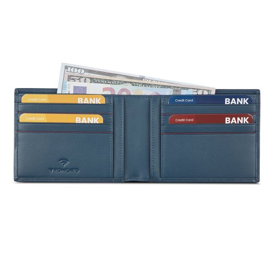 Roncato Detroit Geldbörse RFID Schutz Leder 12.5 cm