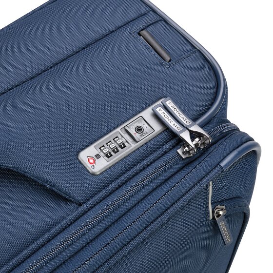 Roncato Gateway 4 Rollen Trolley M 66 cm mit Dehnfalte