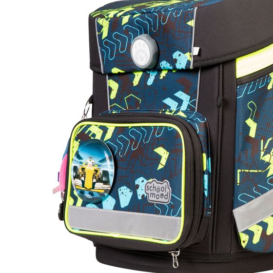 School-Mood Champion Maxx Pro Mila Schulranzen-Set 7-teilig