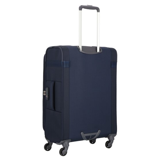 Samsonite Citybeat 4 Rollen Trolley 66 cm mit Dehnfalte