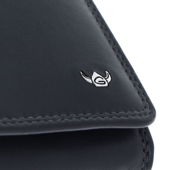 Golden Head Polo Geldbörse RFID Schutz Leder 10 cm