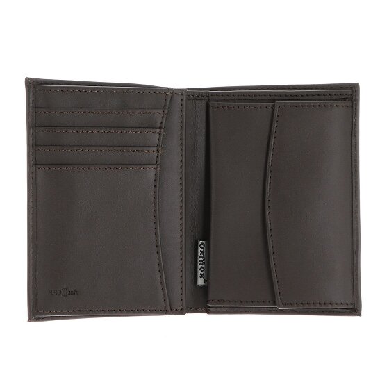 oxmox Leather Geldbörse RFID Schutz Leder 10 cm