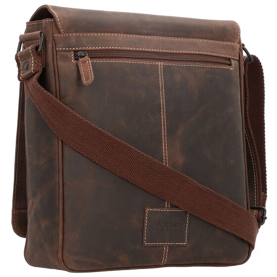 Jack Kinsky Baltimore 4 Umhängetasche Leder 28 cm