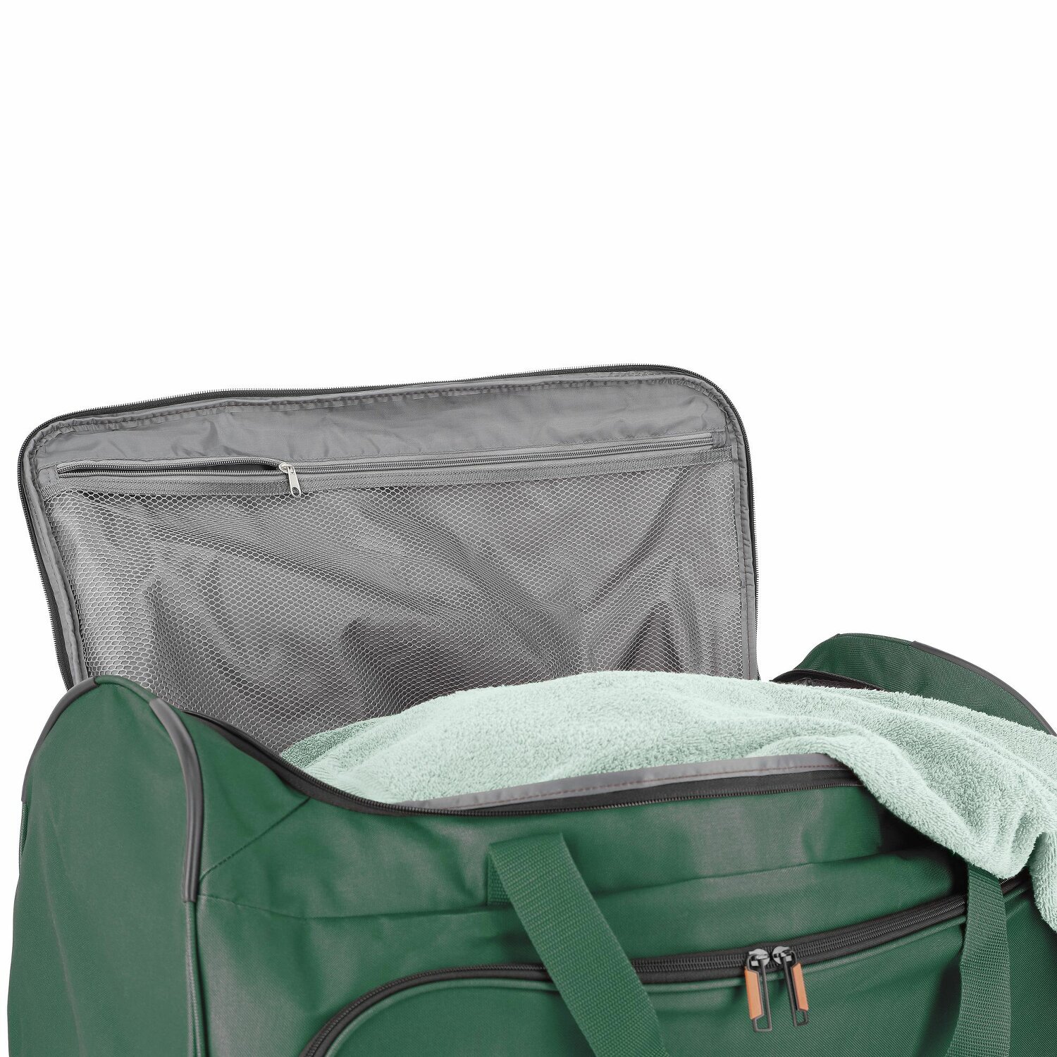 Travelite Basics 2 Rollen Reisetasche 71 cm dunkelgrün