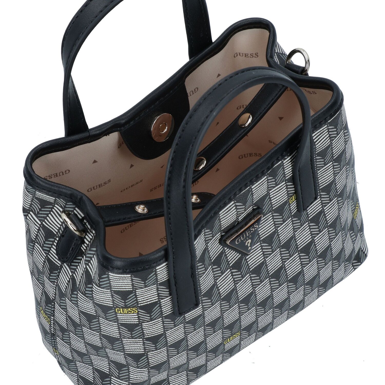 Guess G Wave II Handtasche 22 cm black logo