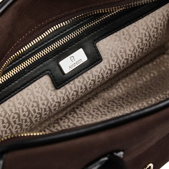 AIGNER Whip Schultertasche Leder 30 cm