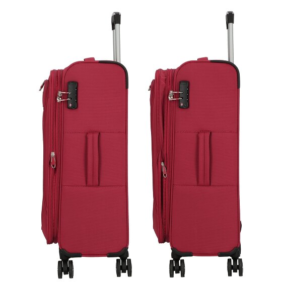 Cocoono Monterrey 4 Rollen Trolley 68 cm mit Dehnfalte